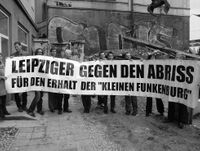 2005, Protest gegen Abriss Kleine Funkenburg